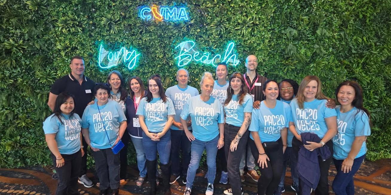 CVMA Staff Photo at PacVet Long Beach 2025